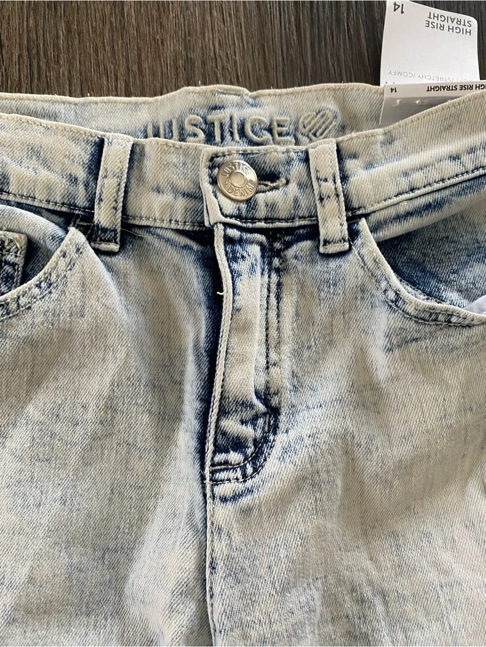 Girls Justice Distressed Jeans